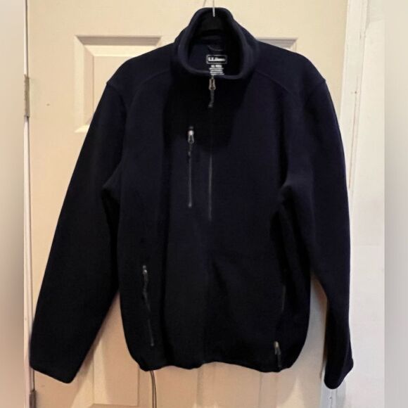 L.L. Bean Zip Up Fleece Sweater Jacket - Picture 1 of 7